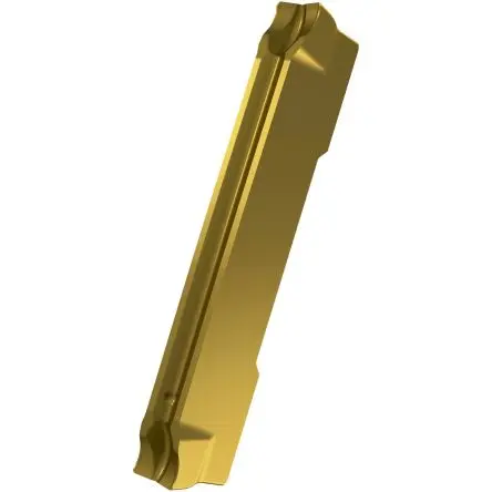 Produktfoto 1 von Pramet Drehbankteil, Typ Doppelseitiger Trenn- und Nut-Einsatz 27 ° 25mm Wolframkarbid-Kobalt, Grade G8330