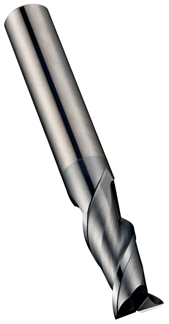 Dormer Carbid Schaftfräser 2-schneidig, Ø 1 mm 3mm x 40 mm/ Schnittlänge 3 mm