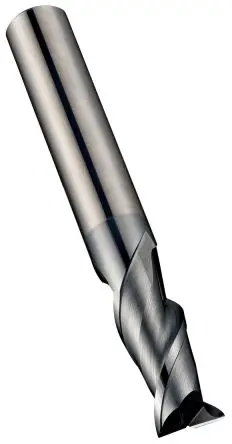 Produktfoto 1 von Dormer Carbid Schaftfräser 2-schneidig, Ø 1 mm 3mm x 40mm/ Schnittlänge 3 mm