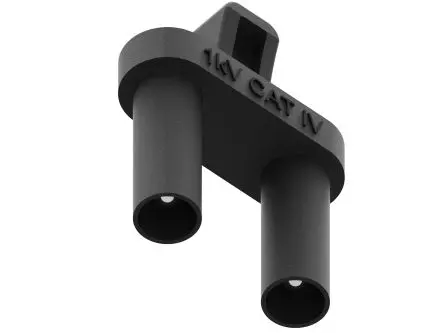 Produktfoto 1 von Electro PJP Stecker Schwarz Bananenstecker, Kontakt Nickel, Gold, 1kV 36A Steckbar
