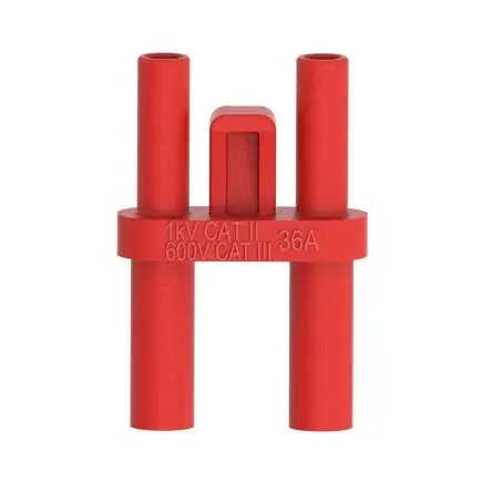 Produktfoto 1 von Electro PJP Stecker Rot Bananenstecker, 1kV 36A Steckbar