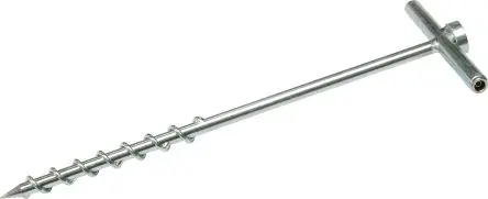 Produktfoto 1 von Electro PJP Erdungsstange 420 mm Galvanisierter Stahl