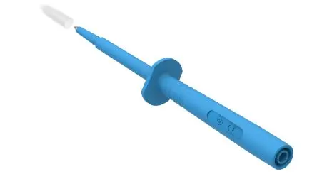 Produktfoto 1 von Electro PJP Schmal Prüfspitze Blau, Messing und Stahl Spitze 3.4 mm, 1kV 16A