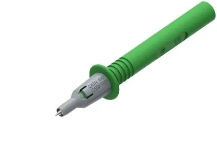 Produktfoto 1 von Electro PJP Schmal 4 mm Prüfspitze Grün 4 mm, 1kV 36A