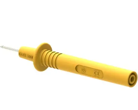 Produktfoto 1 von Electro PJP Schmal Prüfspitze Gelb 2.1 mm, 1kV 36A