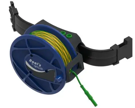 Produktfoto 1 von Electro PJP Verlängerungskabeltrommel, 50 m, 2-fach, Verbot IP2X 1000V