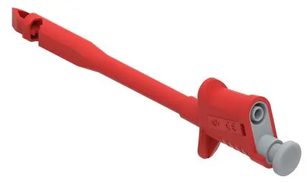 Produktfoto 1 von Electro PJP Greifklemme Rot 11.2 mm, 60V dc