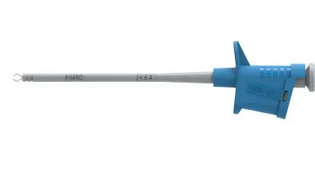 Produktfoto 1 von Electro PJP 4 mm Greifklemme Blau 6A, Stahl Spitze, 1kV