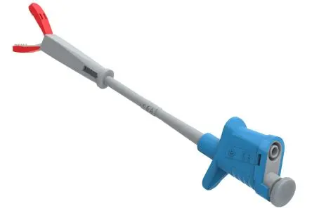 Produktfoto 1 von Electro PJP Vernickelte 23 mm Krokodilklemme, Blau, 6A Isoliert