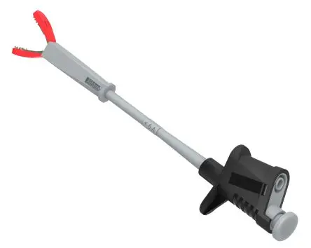 Produktfoto 1 von Electro PJP Vernickelte 23 mm Krokodilklemme, Schwarz, 6A Isoliert