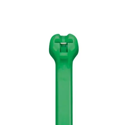 Produktfoto 1 von Panduit Dome-Top Nylon Kabelbinder Nicht lösbar Grün 4.7mm x 203 mm
