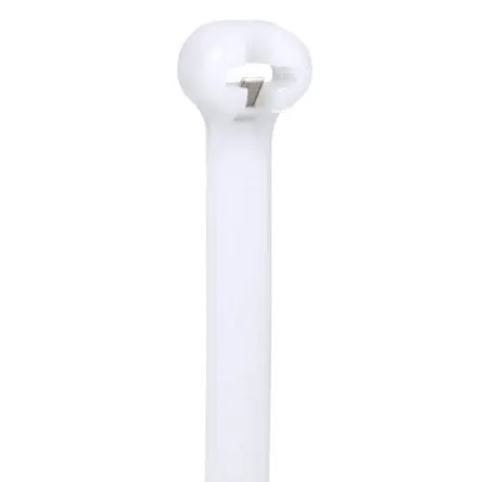 Produktfoto 1 von Panduit Dome-Top Nylon Kabelbinder Nicht lösbar Natur 7mm x 300 mm