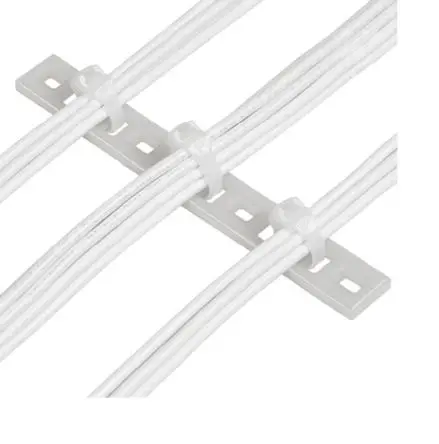 Produktfoto 1 von Panduit Schraubbefestigung Befestigungssockel, Nylon 6.6 Natur 171.4 mm x 12.7mm für 6 mm