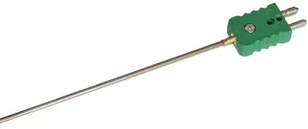 Produktfoto 1 von Electrotherm 282 Superlegierung auf Nickel-Chrom-Basis Thermoelement Typ K, Ø 3 mm x 300 mm 0 °C → 1000 °C