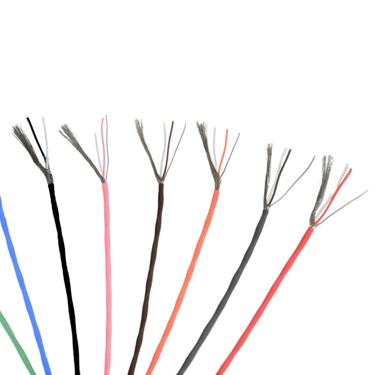 Produktfoto 1 von Electrotherm TEL FEP-isoliert Kabel für Thermoelement Typ C, L. 10m, max. +205°C