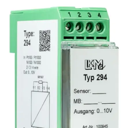 Produktfoto 1 von LKMelectronic Temperaturgeber 26V ac, -200 °C → 850 °C für Widerstand Ausgang 0/10 V
