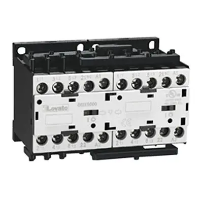 Produktfoto 1 von Lovato BGR12 Schütz 125V-Spule, 690V / 12 A 5 kW Umkehrend 1-Hilfskontakte