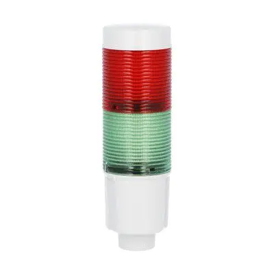 Produktfoto 1 von Lovato 8TL4 LED Signalturm 2-stufig Linse Grün, Rot 24V dc Dauer 146 mm