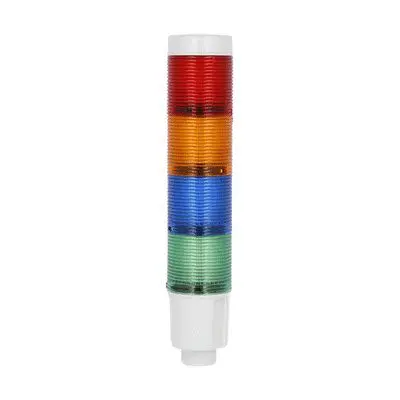 Produktfoto 1 von Lovato 8TL4 LED Signalturm 4-stufig Linse Blau, Grün, Orange, Rot 24V dc Dauer 226 mm