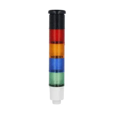 Produktfoto 1 von Lovato 8TL4 LED Signalturm bis 4-stufig Linse Blau, Grün, Orange, Rot + Elektronischer Summer