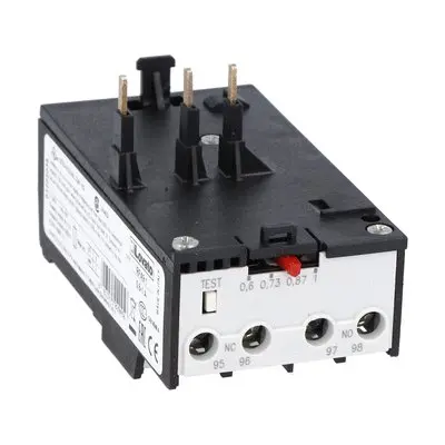 Produktfoto 1 von Lovato Steuerrelais, / 7.5 A (3-phase AC motor at 480V and 600V) 1 Schließer/1 Öffner, 690V / 7.5 A 3P, 94.2 mm x 9.8 mm
