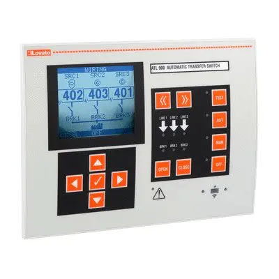 Produktfoto 1 von Lovato ATL900 Controller, 12 Eing. Relais Ausg.Typ Strom Eing.Typ