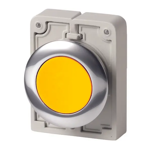 Produktfoto 1 von Eaton RMQ Titan M30 Druckschalter Weiß Tastend Panel Ø 30.5 mm, IP69K, IP66, IP40