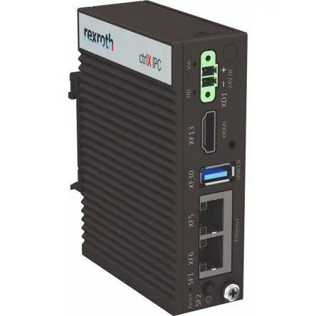 Produktfoto 1 von Bosch Rexroth ctrlX IPC – PR21 Industrie-PC 20 W 1 Adern, Intel Atom, 4GB 1.4 GHz IP20 für Linux Ubuntu Core 16