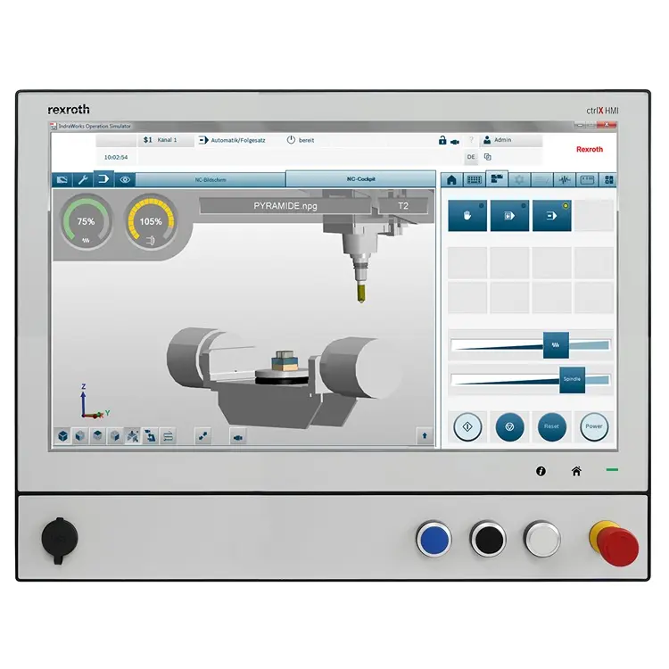 Produktfoto 1 von Bosch Rexroth, ctrlX HMI, Anzeige Display, LED, 1920 x 1080 pixel, 21.5 in