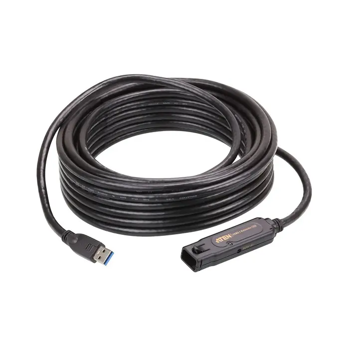 Produktfoto 1 von Aten USB-Verlängerungskabel, 10 m, USB 3.1, USB 1-Port