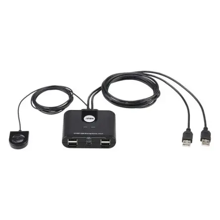 Produktfoto 1 von Aten Docking-Station, USB 2.0, USB 2.0, mit USB, 2 xUSB Ports