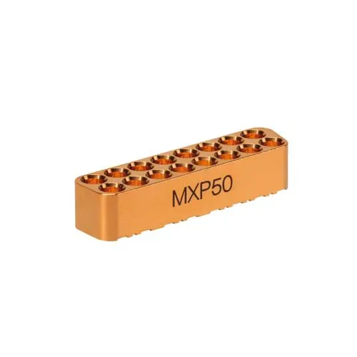 Produktfoto 1 von Huber+Suhner 2x8A_81_MXP-S50-0-4/111_N Stecker Koaxialsteckverbinder Koaxialer PCB-Stecker, SMD, für Koaxial-Kabel, 50 Ω