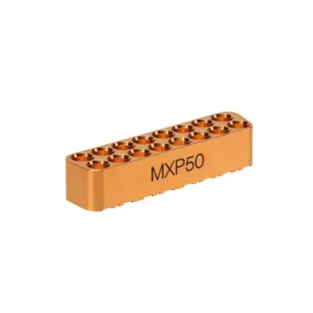 Produktfoto 1 von Huber+Suhner 2x8A_81_MXP-S50-0-4/111_N Stecker Koaxialsteckverbinder Koaxialer PCB-Stecker, Oberfläche, für