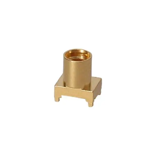 Produktfoto 1 von Huber+Suhner 96_MMPX-50-0-2/111_NM-1 Stecker Koaxialsteckverbinder Mikrominiatur-Koaxial-Steckverbinder, SMD, für
