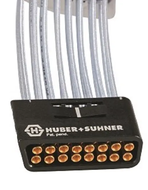 Produktfoto 1 von Huber+Suhner MXP40 Koaxialkabel Stecker, 50 Ω Buchse, 152 mm, Gerade / Gerade