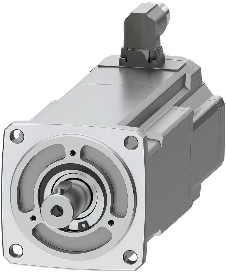Produktfoto 1 von Siemens 1FK2 Servomotor, 10 Nm, 400/480 V, 3000 rpm, 1 kW, 3.2 Nm, 19 mm, B. 80 mm, T. 80 mm, L. 188 mm, L. 40 mm