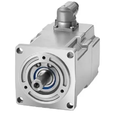 Produktfoto 1 von Siemens Servomotor, 1,85 Nm, 400 → 480 V, 6000 Umdrehungen pro Minute, 0,26 kW, 0.64Nm, 14mm