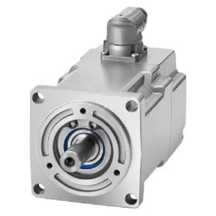 Produktfoto 1 von Siemens Servomotor, 1,85 Nm, 400 → 480 V, 6000 Umdrehungen pro Minute, 0,26 kW, 0.64Nm, 14mm