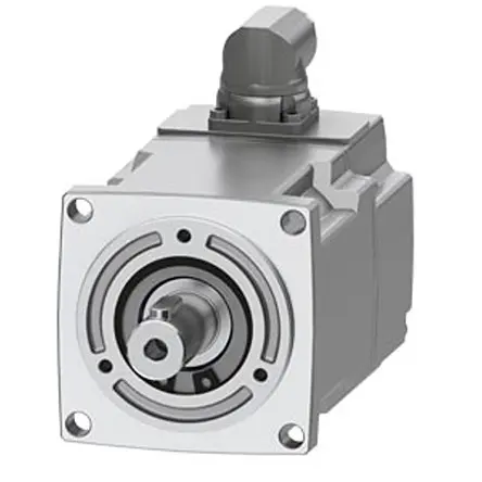 Produktfoto 1 von Siemens Servomotor, 1,85 Nm, 400 → 480 V, 6000 Umdrehungen pro Minute, 0,26 kW, 0.64Nm, 14mm