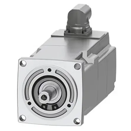 Produktfoto 1 von Siemens Servomotor, 1,85 Nm, 400 → 480 V, 6000 Umdrehungen pro Minute, 0,26 kW, 0.64Nm, 14mm