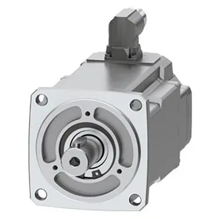 Siemens 1FK2 Servomotor, 7.1 Nm, 400/480 V, 6000 rpm, 0.57 kW, 2.4 Nm, 19 mm, B. 80 mm, L. 126 mm, L. 40 mm