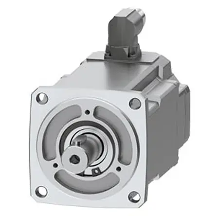 Siemens 1FK2 Servomotor, 7.1 Nm, 400/480 V, 6000 rpm, 0.57 kW, 2.4 Nm, 19 mm, B. 80 mm, L. 126 mm, L. 40 mm