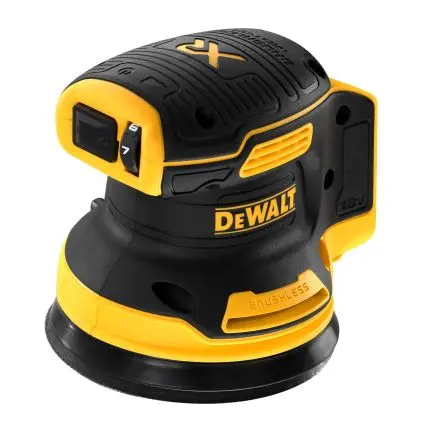 Produktfoto 1 von DeWALT DCW210 DCW Schnurlos-, 125 mm Schleifplatte, 2.6 mm Schwingkreis-Ø