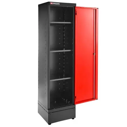 Produktfoto 1 von Facom Epoxidbeschichtetes Metall Schrank, Typ Werkzeugschrank 0 Schubladen, 2.06 m x 506mm x 533 mm