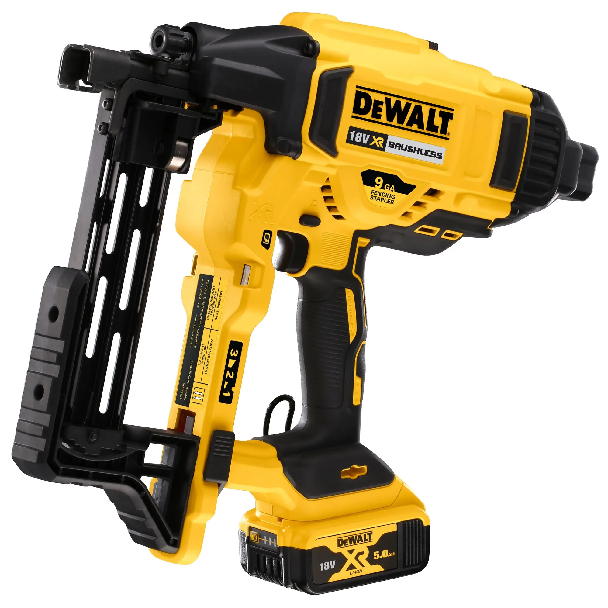 Produktfoto 1 von DeWALT Tacker 50mm Gelb, Schwarz