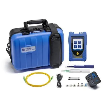 Produktfoto 1 von TREND Networks FiberMASTER PON OTDR LWL-Prüfgerät Lichtwellen-Testkit Einzel- und Multimode USB SC, FC, LC, ST