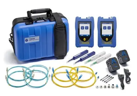 Produktfoto 1 von TREND Networks FiberMASTER Power Meter and Light Source LWL-Prüfgerät Lichtwellen-Testkit Einzel- und Multimode USB ST,