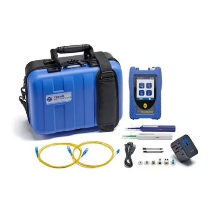 Produktfoto 1 von TREND Networks FiberMASTER OTDR LWL-Prüfgerät Lichtwellen-Testkit Singlemode USB SC, FC, ST, LC