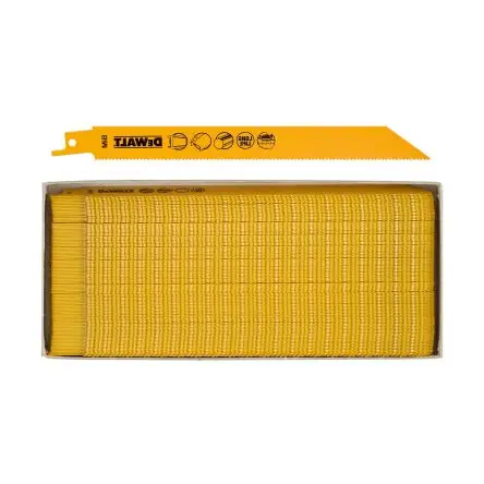 Produktfoto 1 von DeWALT HSS Metall Säbelsägeblatt / 18 TPI 203 mm 100