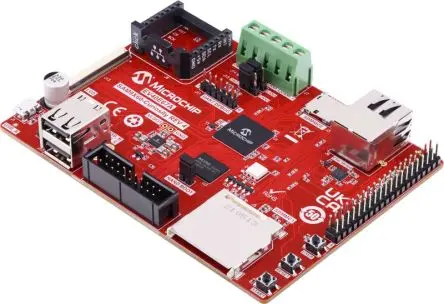 Produktfoto 1 von Microchip SAM9X60 Curiosity-Entwicklungsboard Entwicklungsboard, Entwicklungsboard Entwicklungsboard ARM926EJ-S SAM